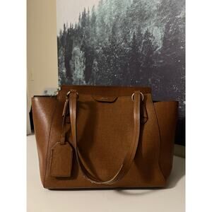 Ralph Lauren Brown Leather Tote
